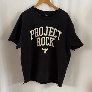 Under Armour Project Rock short sleeve sweatshirt-Size XL